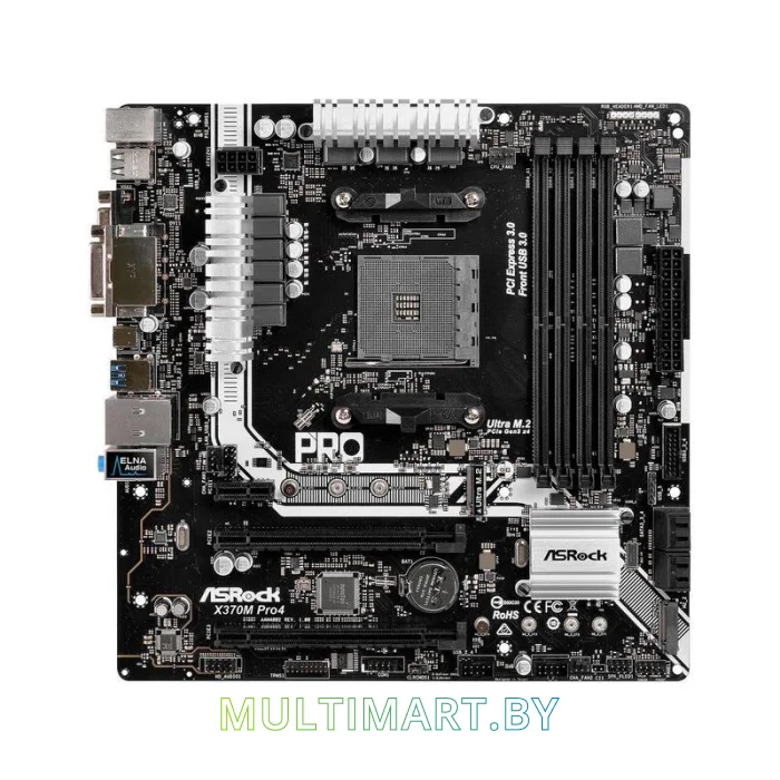 Материнская плата ASRock X370M PRO4